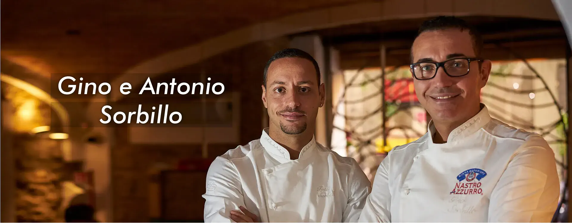 Gino e Antonio Sorbillo, famiglia di pizzaioli dal 1935