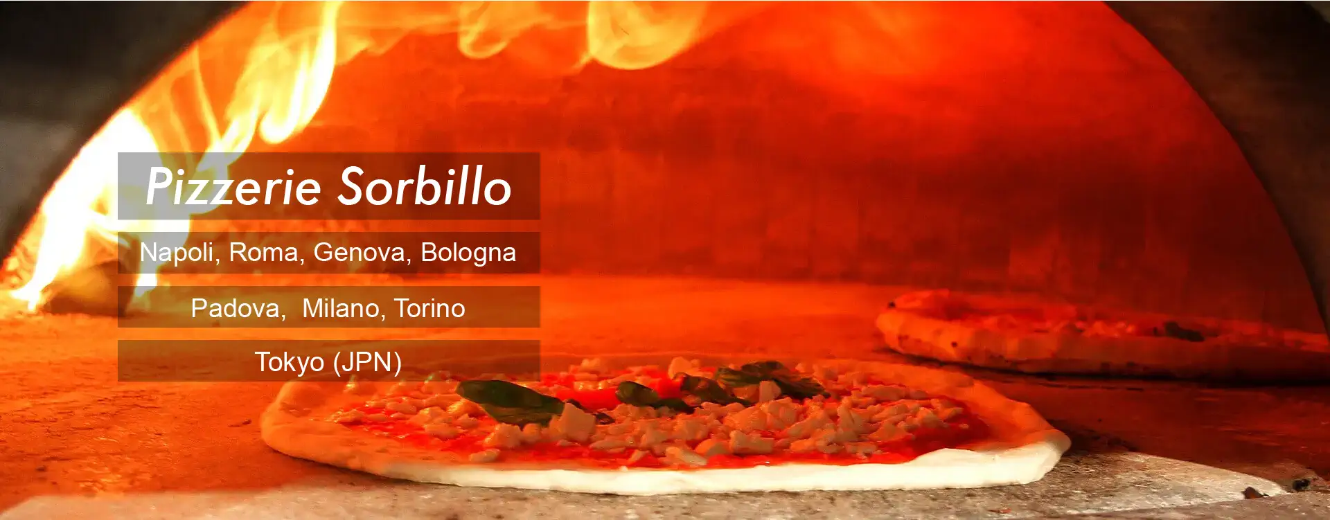 Gino Sorbillo Pizzerie in Napoli, Roma, Genova, Bologna, Padova, Bergamo, Milano, Torino, Ibiza, Miami, Tokyo